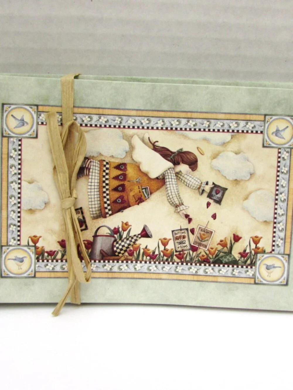 Debbie Mumm Deluxe 36 Blank Note Card Decorative Envelopes Set Keepsake Box